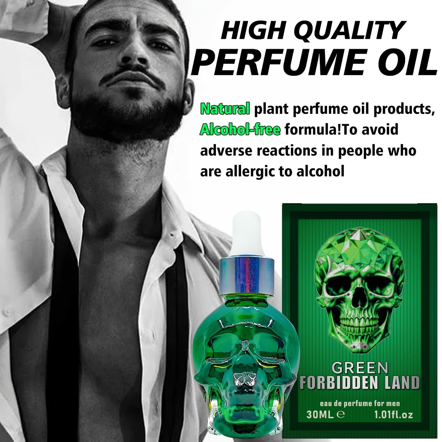 Forbidden Land Perfume Oil for Men