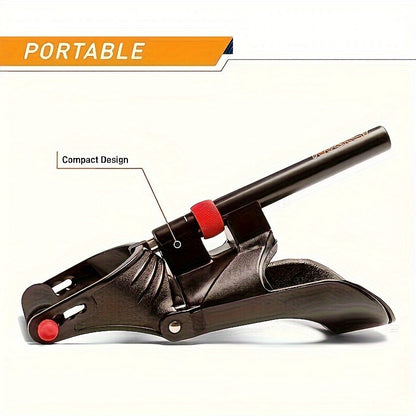 1pc Spring Wrist Strengthener - Adjustable Forearm Trainer(Black)