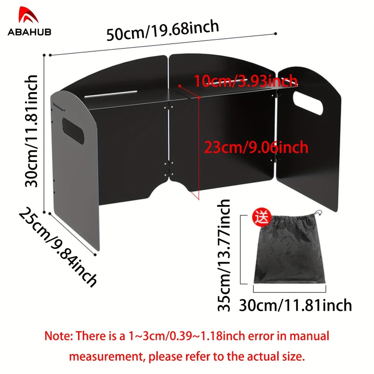 Folding Stove Windshield Portable Outdoor Gas Shield
