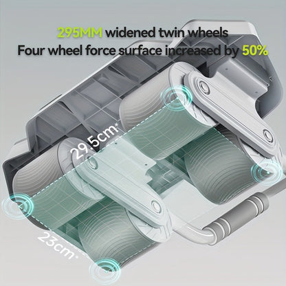 4-Wheel Ab Roller with Elbow Support