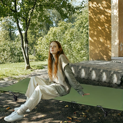 Outdoor Folding Cot Bed for Camping and Travel