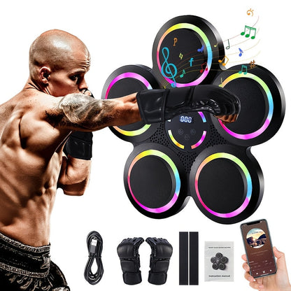 9-Speed Smart Boxing Machine with Wireless Music