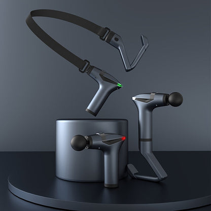 Multi-Functional Electric Deep Tissue Massager Gun - Gray