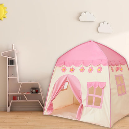 Floral Tent Playhouse for Kids Outdoor