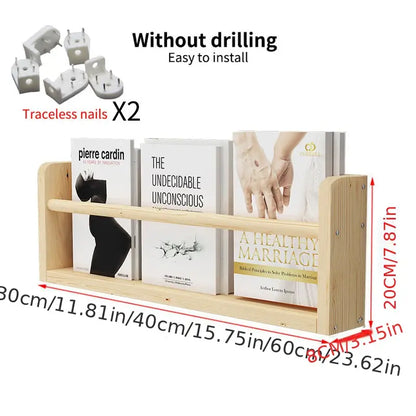 Delightful home for your childs favorite tales - this Wooden Bookshelf