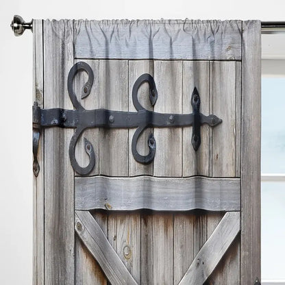 Waterproof Vintage Door Curtains with Timeless Appeal