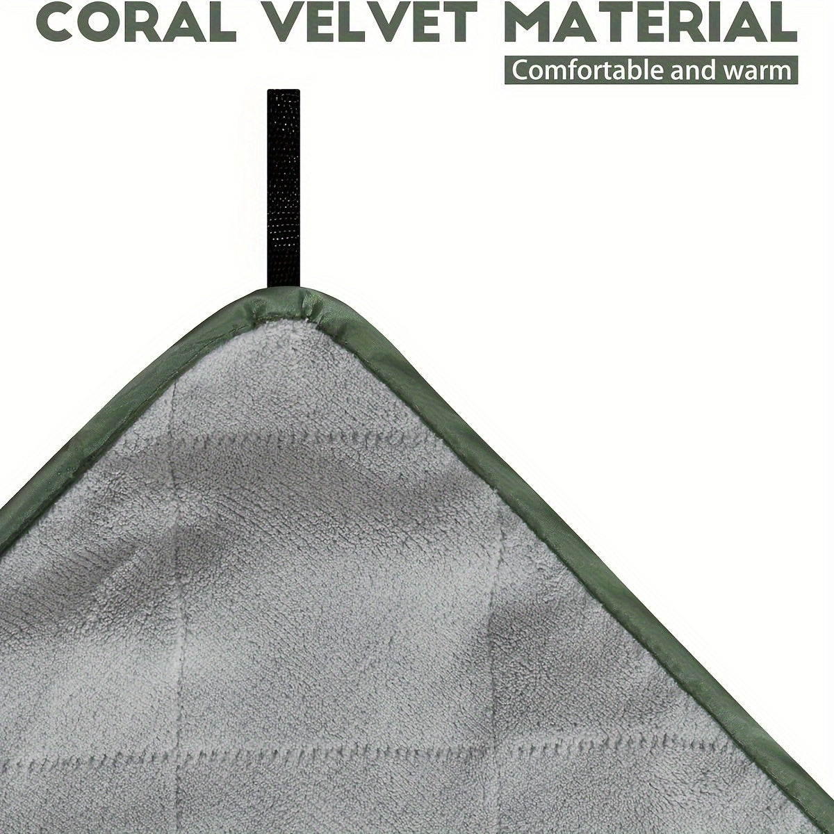 Outdoor Stadium Blanket Thick Warm Windproof Camping