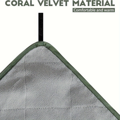 Outdoor Stadium Blanket Thick Warm Windproof Camping