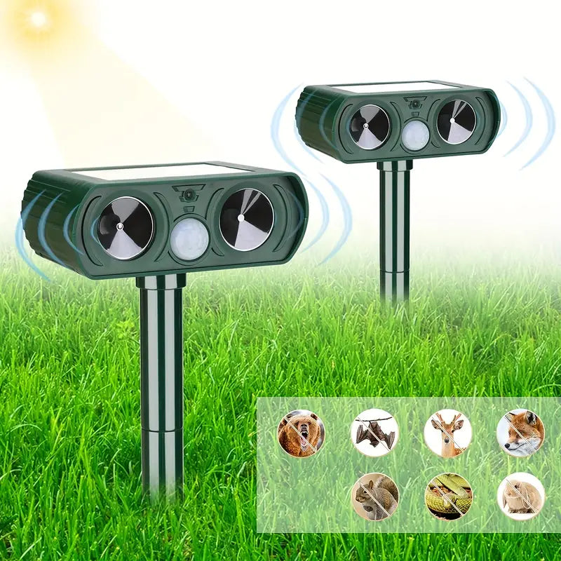 Emerald Solar Ultrasonic Animal Repellent