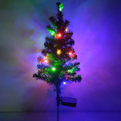Solar Glow: Eco-Friendly Christmas Tree LED Lights
