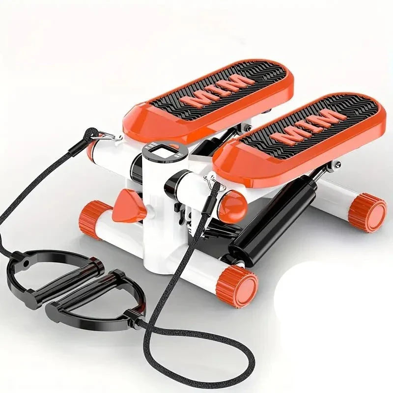 Mini Stepping Machine with Balance Training Pedal and Pull Rope