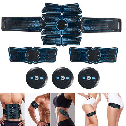 USB Rechargeable Muscle Toner Set for Abdomen & Arms