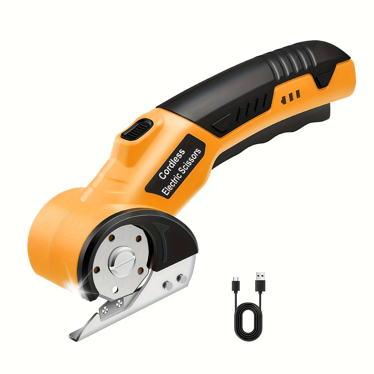 Cordless Electric Fabric Cutter with USB Rechargeable Battery