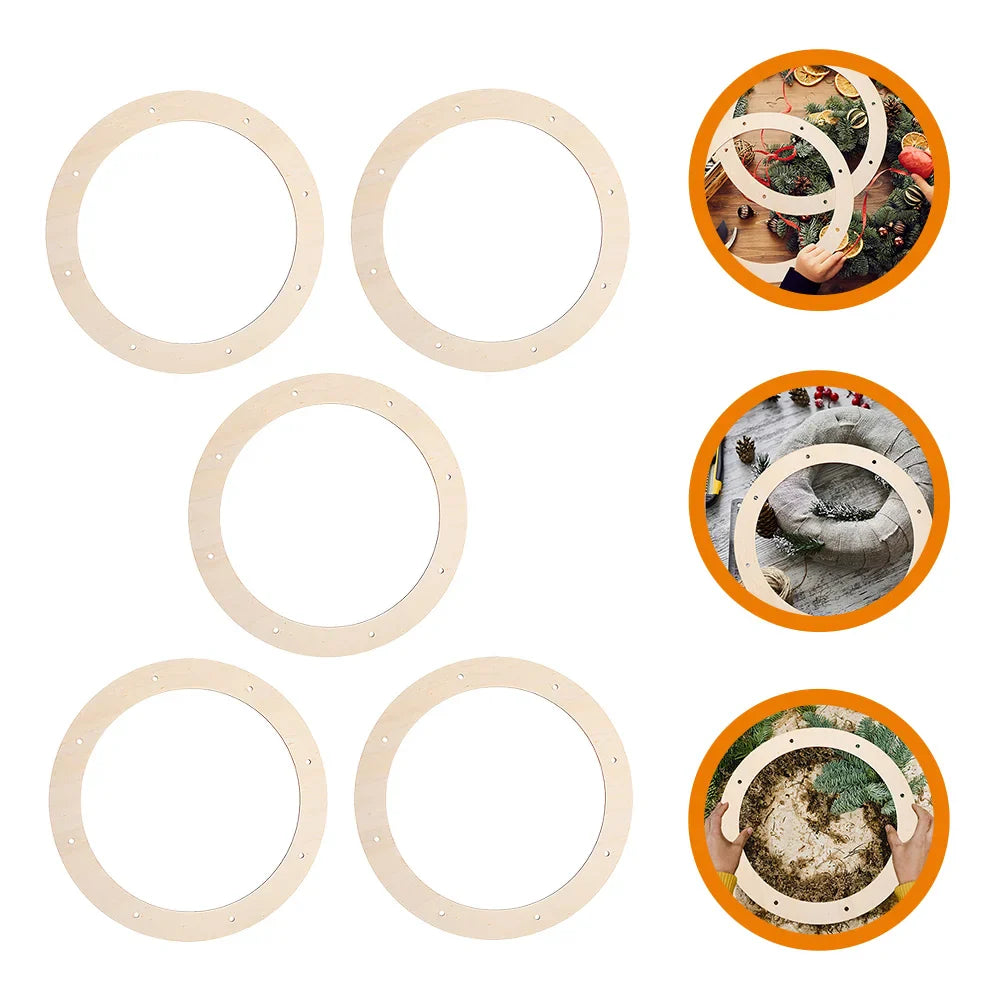 Wooden Wreath Frames for DIY