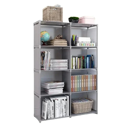 5-Tier Simple Bookshelf Easy Assembly DIY Bookcase