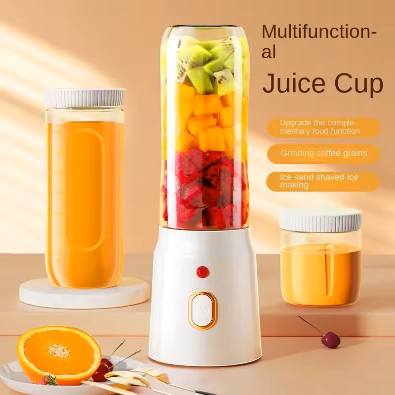 Portable Wireless Blender 450ml Juicer