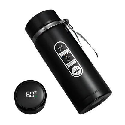 Thermos Bottle with LED Display Stainless Steel