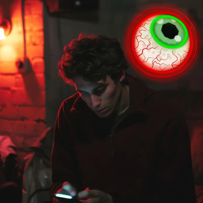 Eyeball Neon Sign - Wall-Mounted Light