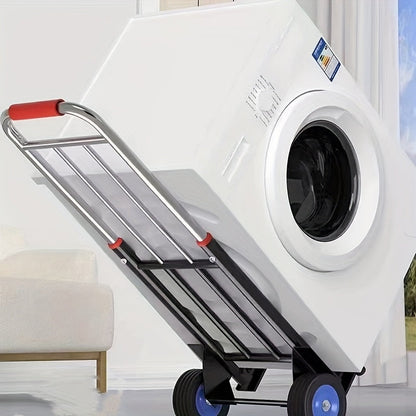 Foldable Hand Truck Cart with Adjustable Height