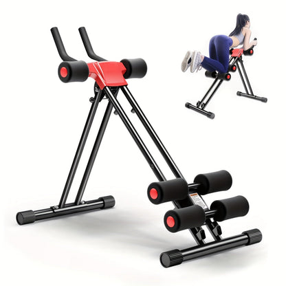 Ab Workout Machine Adjustable Foldable Core Trainer
