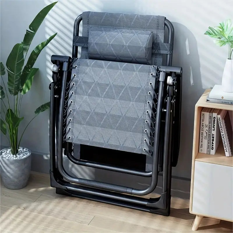 Foldable Lounge Chair for Adults - Camping Essential