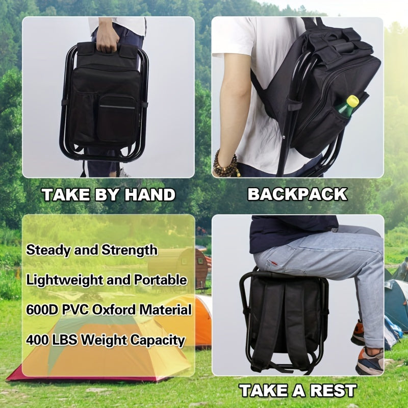 Portable Fishing Backpack Chair for Outdoor Adventures