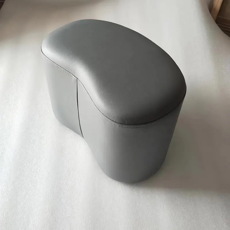 Versatile Nordic-Style Cloth Bench - Grey