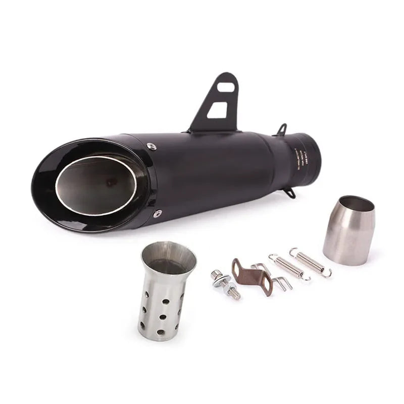 51mm Universal Motorcycle Exhaust SC Muffler Pipe with DB Killer
