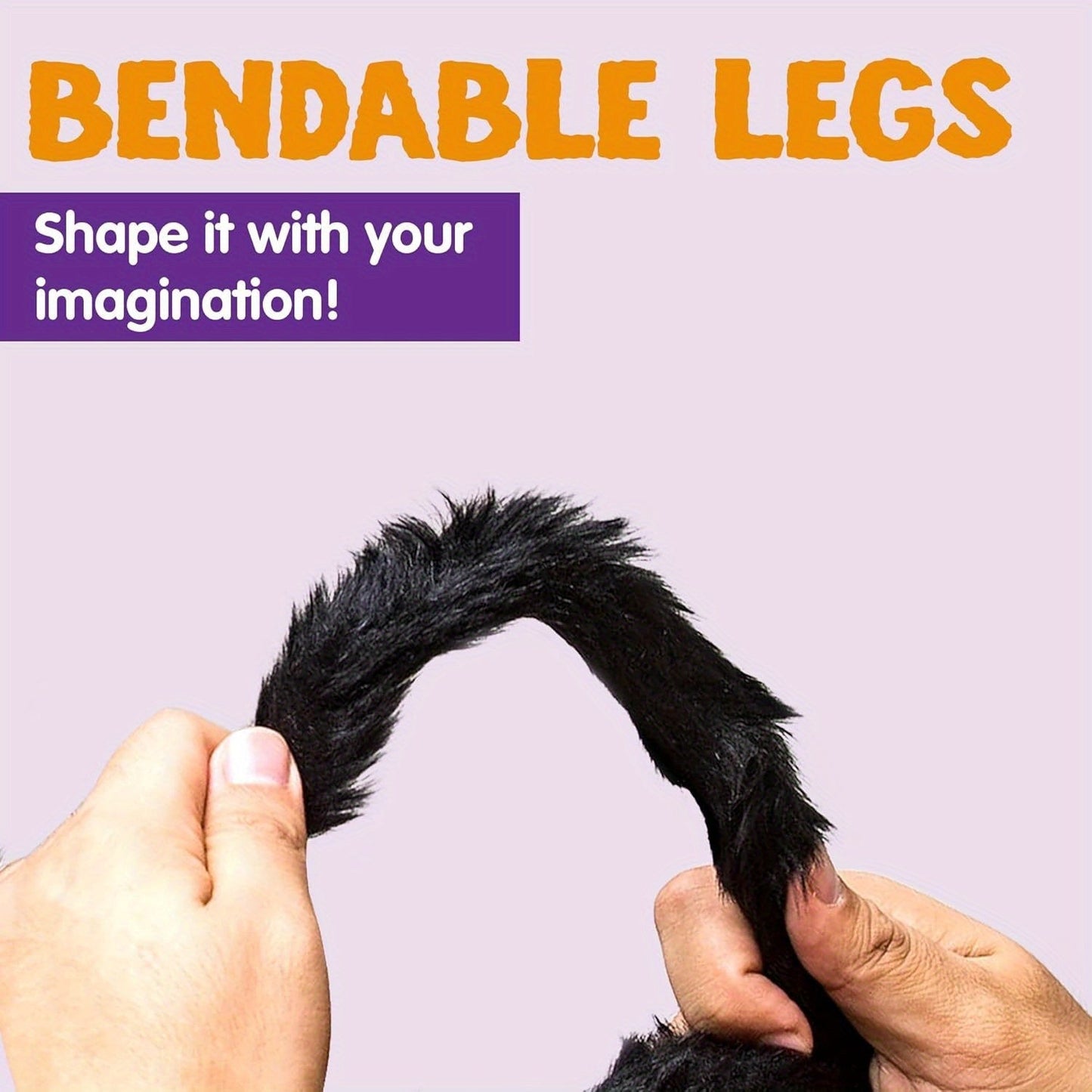 Giant Spider Halloween Decoration Set (6pcs)