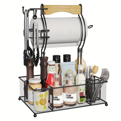 Ultimate Grill Caddy Organizer Condiment Holder
