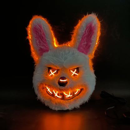 Bloody Rabbit LED Glowing Face Mask