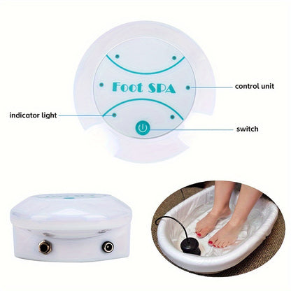 Foot Bath Spa Machine Tub(White)