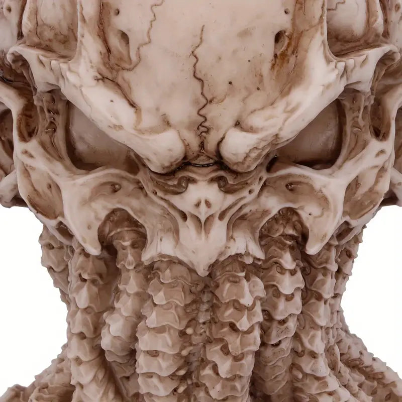 Mythological Resin Statue - Octopus Head Skull