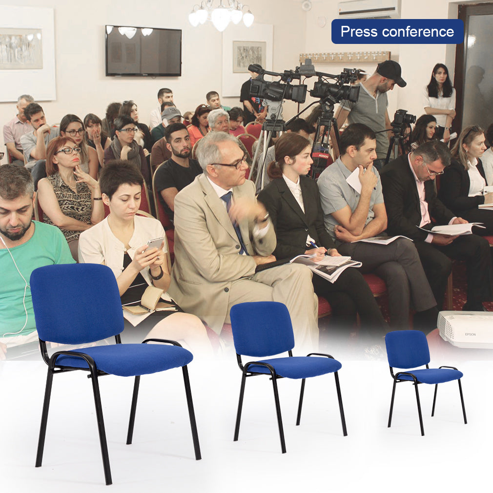 Blue NNE Stacking Chairs(Set of 7) Linkabe - NNE Furniture