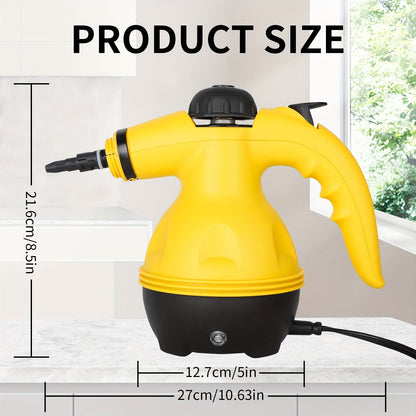 Handheld Steam Cleaner with 1000W 9 Accessories