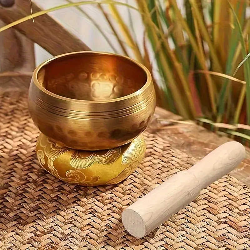 Harmony Haven: Handcrafted Singing Bowl Set for Yoga, Meditation, and Healing