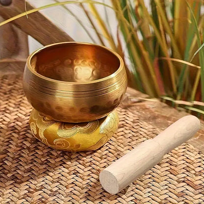 Harmony Haven: Handcrafted Singing Bowl Set for Yoga, Meditation, and Healing