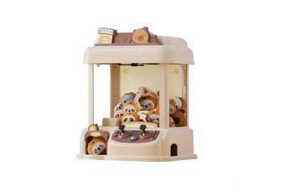 Toy Claw Machine with Plush Prizes