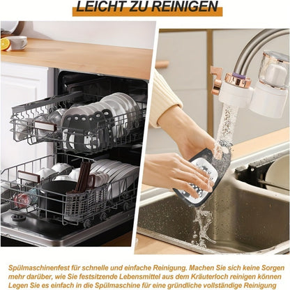 Kitchen Gadget Set Stainless Steel for RV & Camping (6pcs)