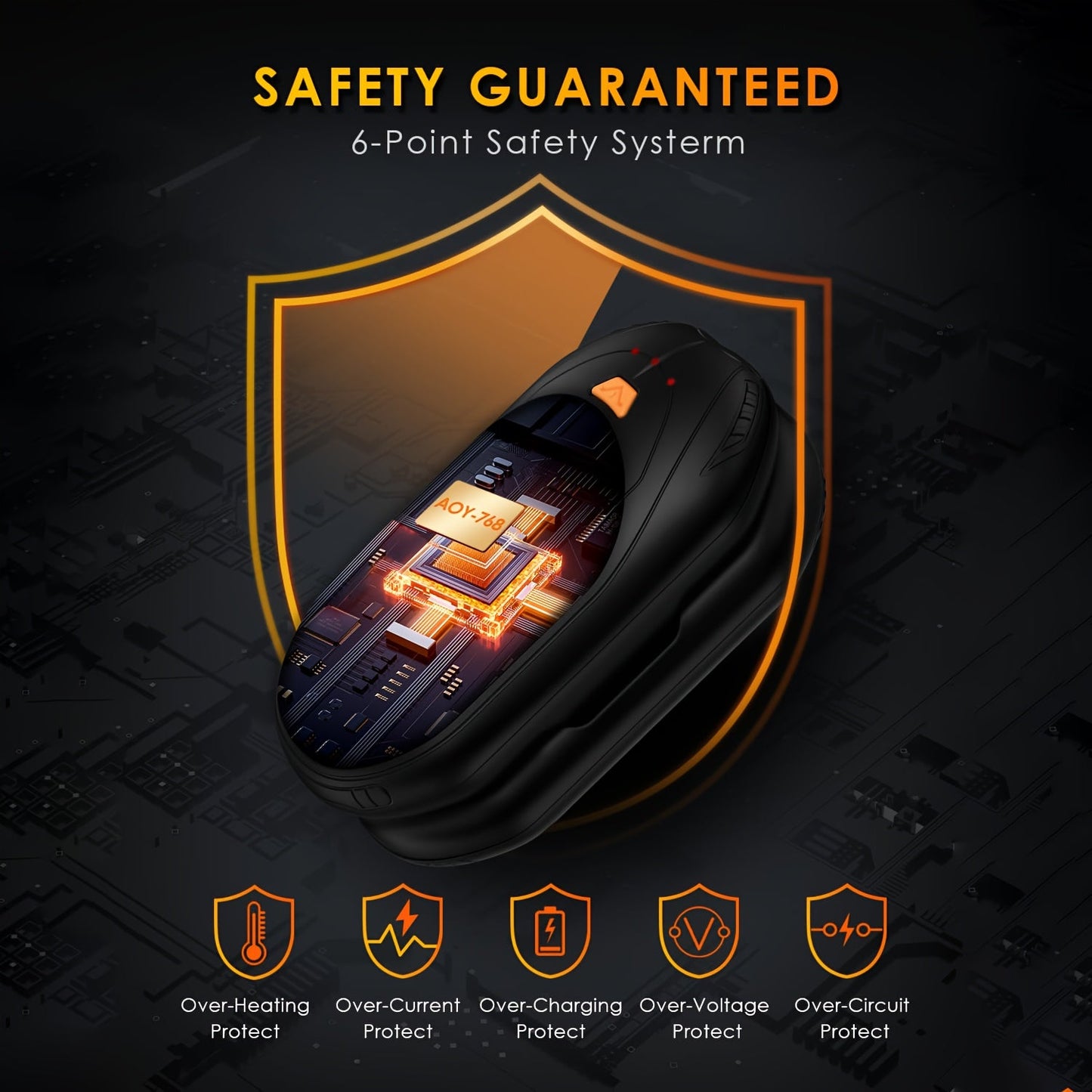 Rechargeable Electric Hand Warmers (2PCS)