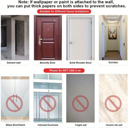 Adjustable Doorway Pull Up Bar - Home & Gym Fitness Essential