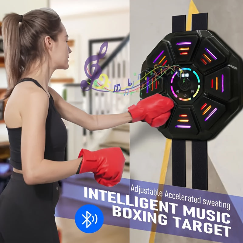 Boxing Target with LED & Gloves
