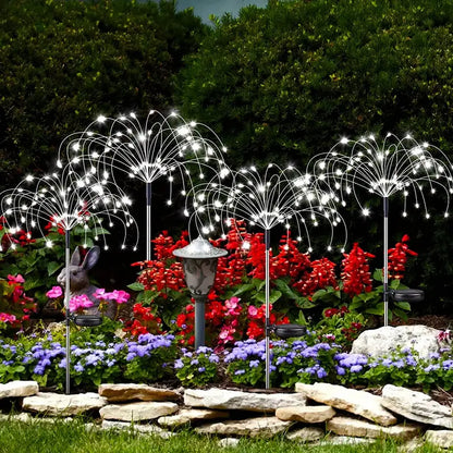 Double the Christmas Sparkle: Solar Firework Lights