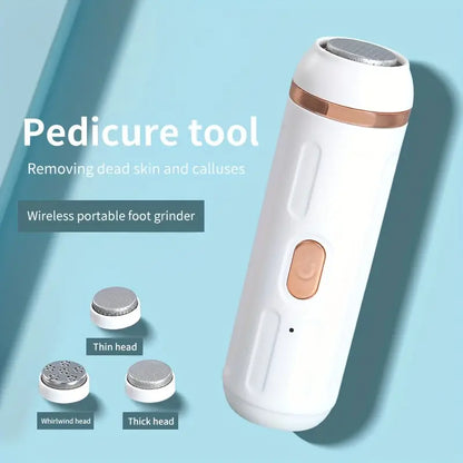Electric Feet Callus Remover - Rechargeable Pedicure Tool