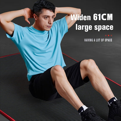 Non-Slip Black NBR Yoga Mat