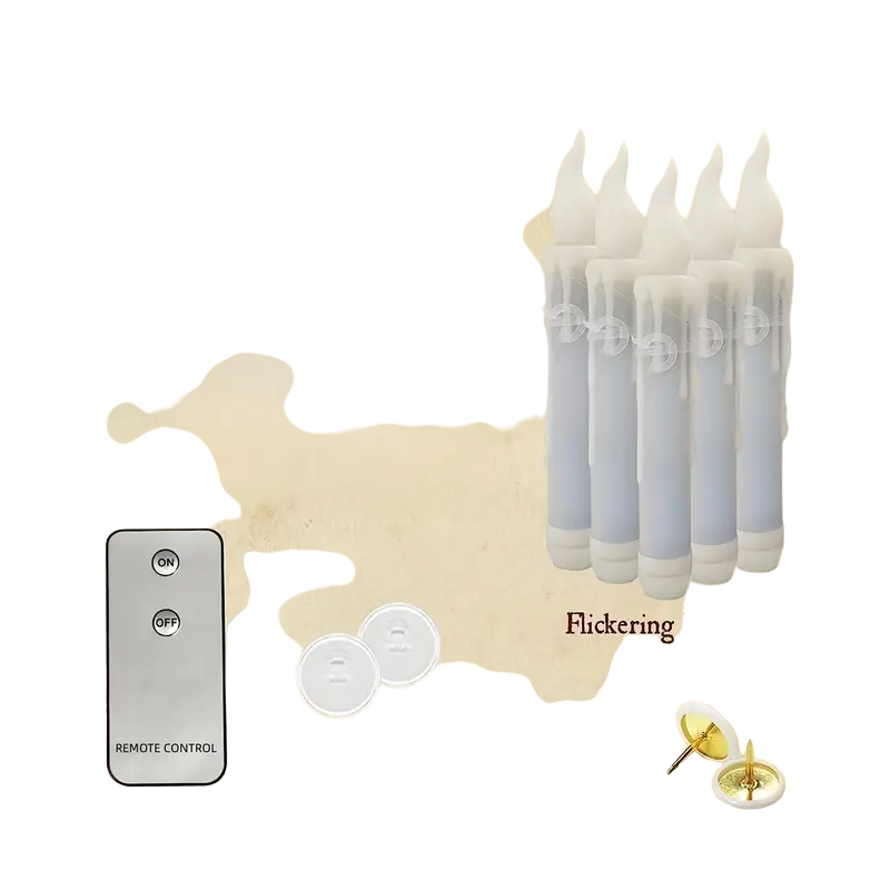 Spooktacular Specter Lights: Remote-Controlled Floating LED Candles