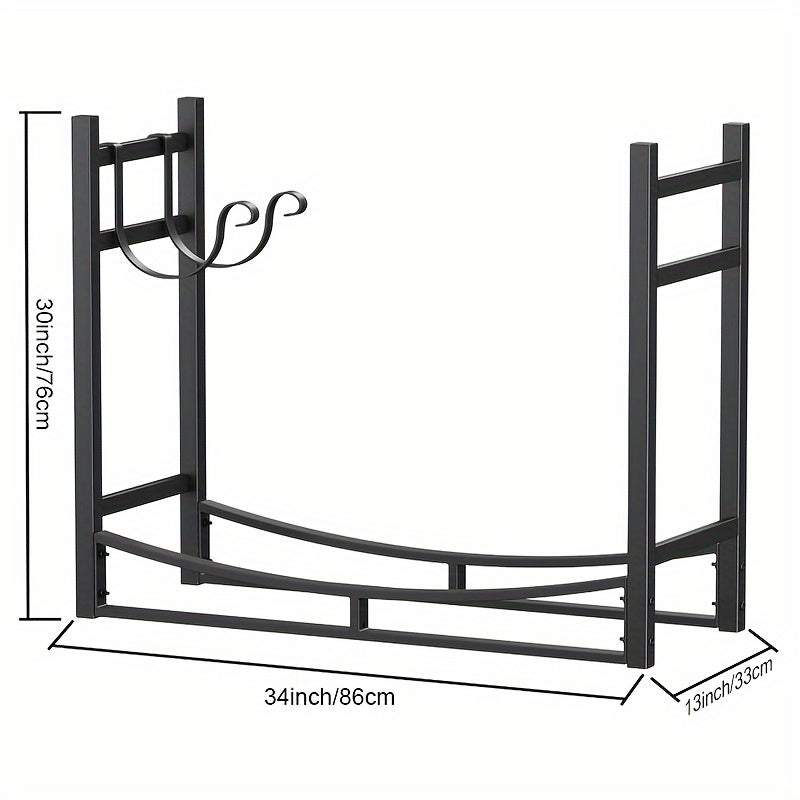 Waterproof Outdoor Firewood Storage Rack