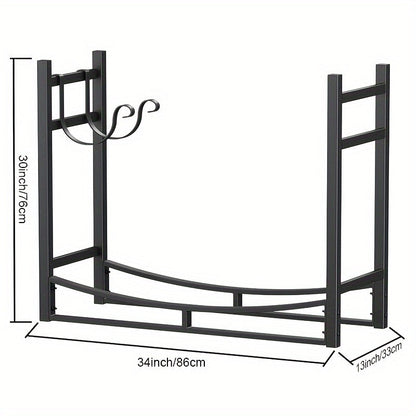 Waterproof Outdoor Firewood Storage Rack