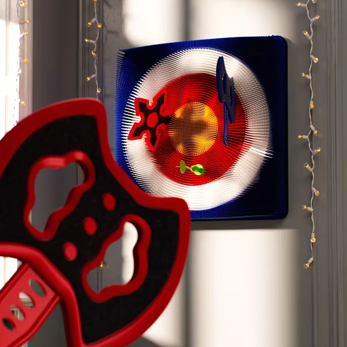 Throwing Spinning Axe Dart Target Outdoor Toy Set