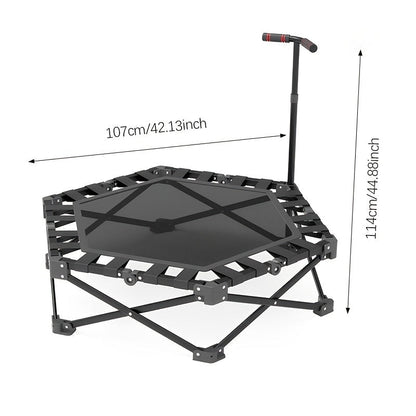 Rebounder Trampoline with Adjustable Handle